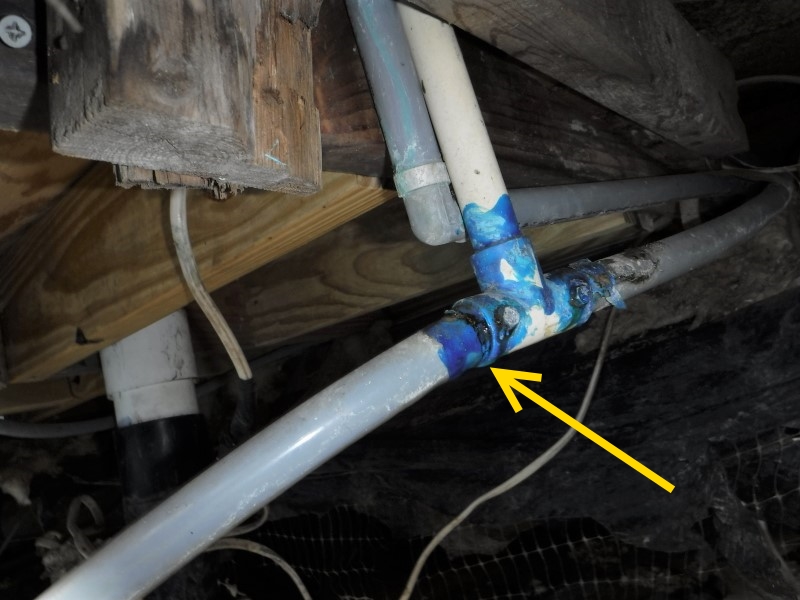 amateur plumbing connection